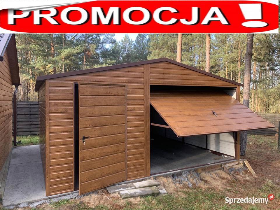 Garaże blaszane wzmacniane profilem wszystkie sprzedam