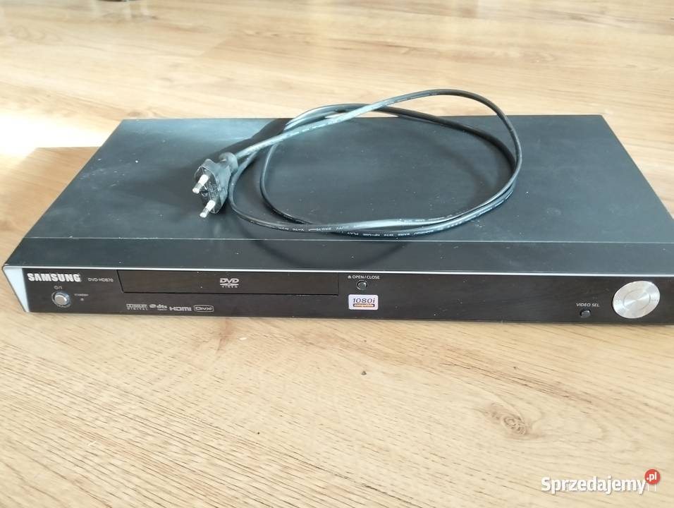 Samsung DVDHD870 Pilot Kabek Euro Scart W pełni Narama