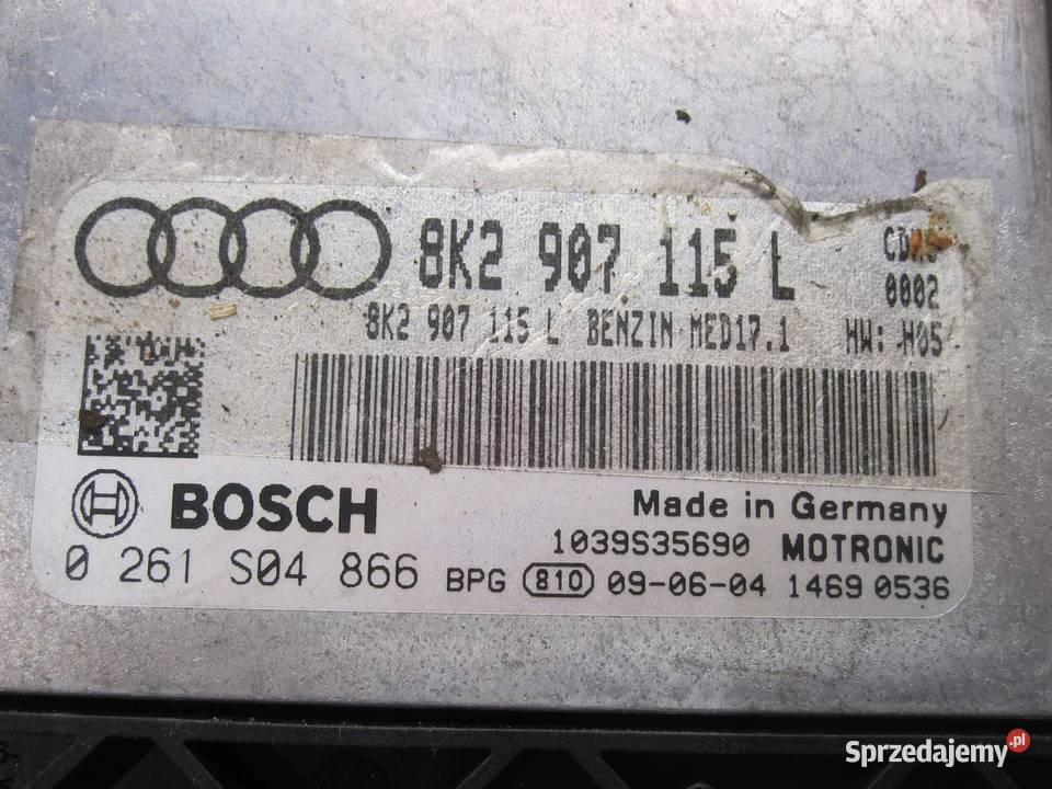 AUDI A5 8T 20 TFSI moduł sterownik ECU osobowe Kielce sprzedam