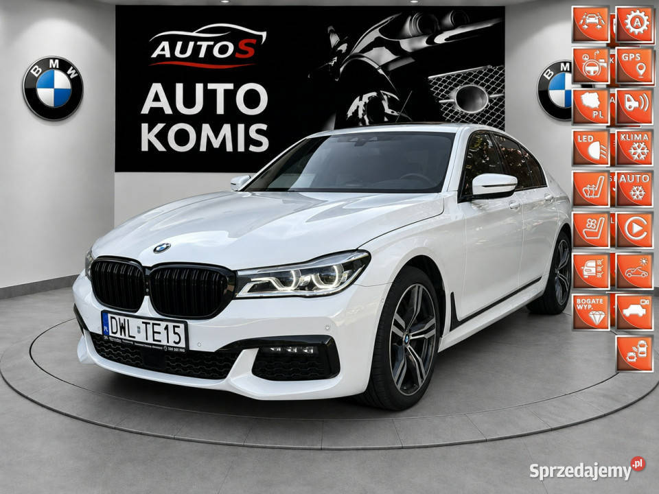 BMW 750 BMW 750i G12 XDrive 450 Lasery DVD gniazdo USB BMW Wrocław sprzedam