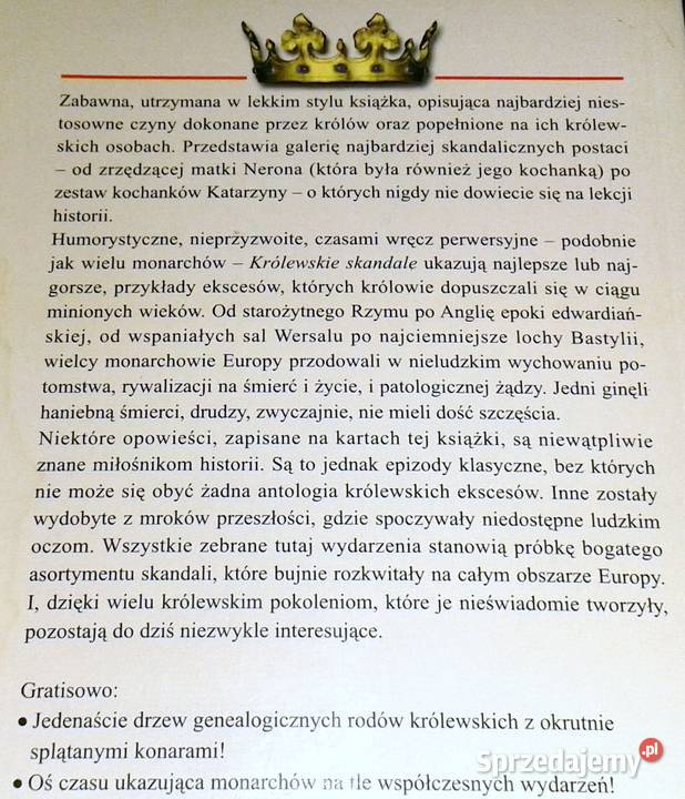 Królewskie skandale Michael Farquhar lubelskie Chełm