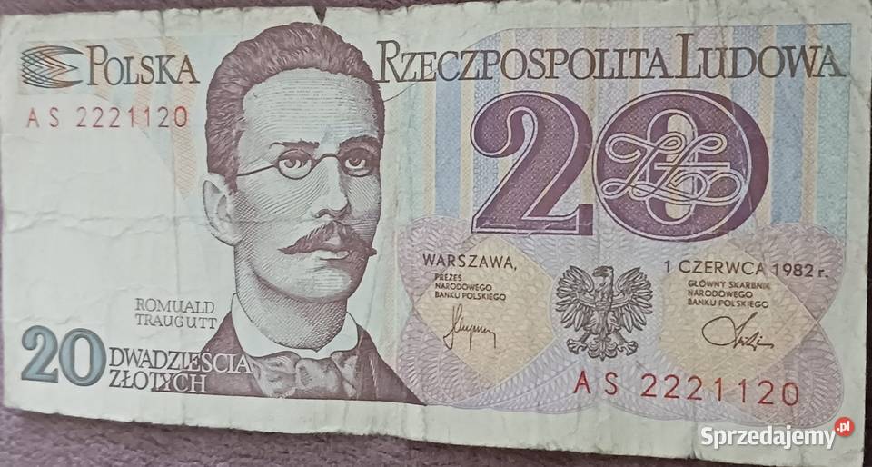 20 Romuald Traugutt 1VI1982 rseria AS Konin sprzedam