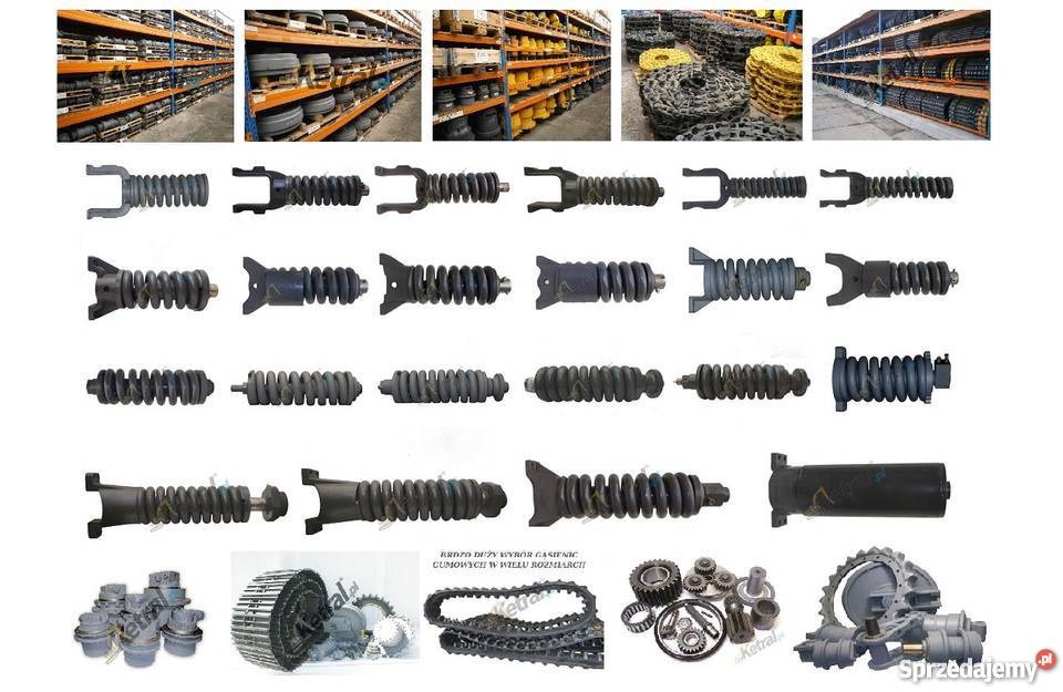 Napinacz gąsienicy Siłownik gąsienicy Track Koziegłowy