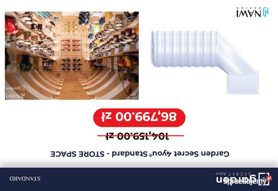 PROMOCJA Piwniczka ogrodowa Garden Secret schron Łódź sprzedam