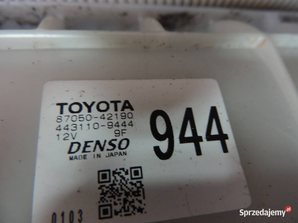 NAGRZEWNICA 8705042190 AUTO TOYOTA RAV4 II LIFT Ogrzewanie postojowe