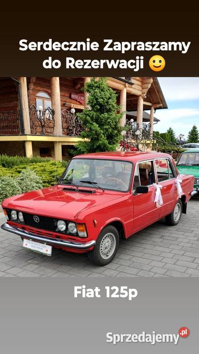 Auto Auta do Ślubu Fiat 125p Mercedes Benz Łada Tarnobrzeg