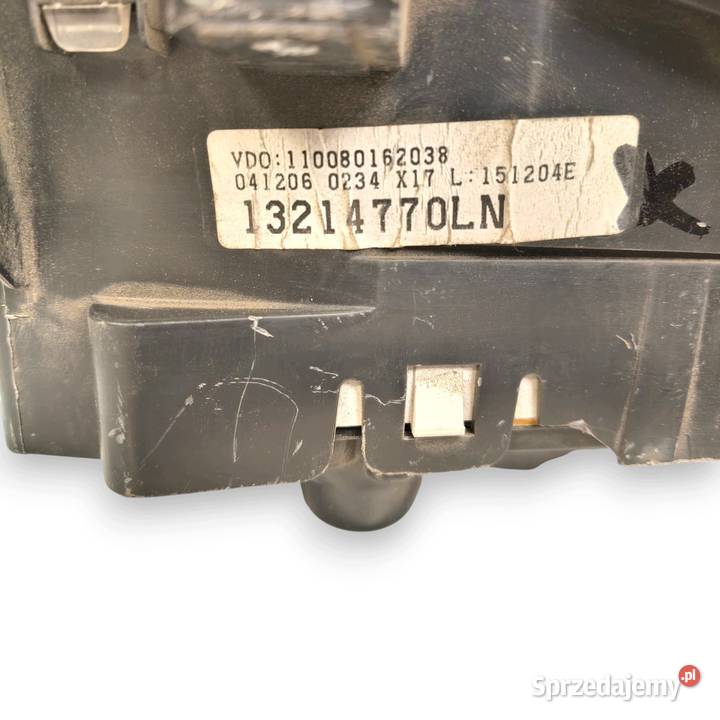 LICZNIK ZEGARY 13214770 LN Opel Meriva A 13 17 Chełm
