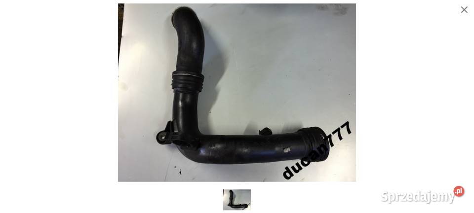 rura intercoolera skoda vw seat 20tdi BKP Części dolnośląskie Jelcz-Laskowice