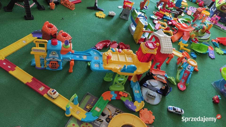 Vtech mega zestaw tory policja parking itp podkarpackie Rzeszów