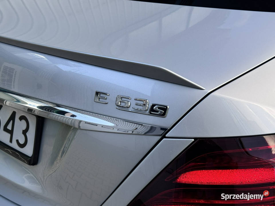 Mercedes E 63 AMG S 4Matic 612 Ceramika Junge ASR (kontrola trakcji) Motoryzacja