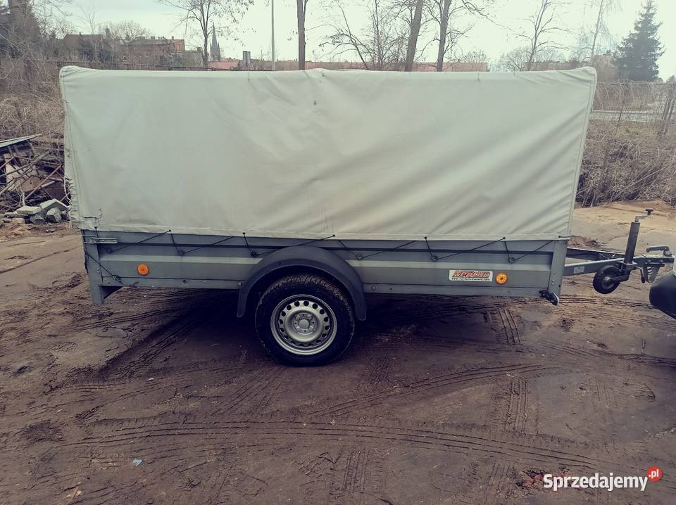 Przyczepka neptun z plandeką długa Rok produkcji 2014