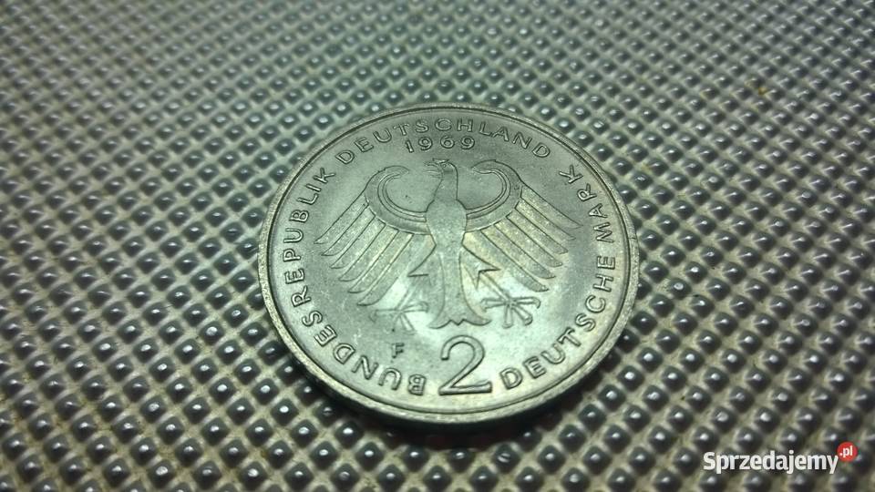 MONETA Niemcy 2 marki 1969 F 053 Warszawa