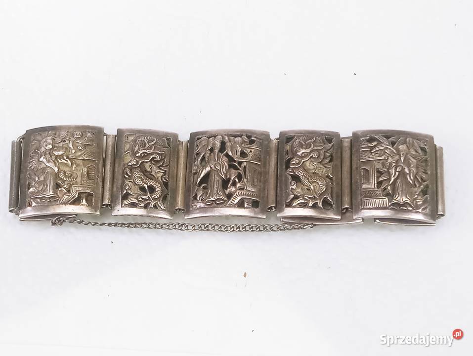 Bransoletka Srebro Chiny Srebro 925 19 w Nowa Sól