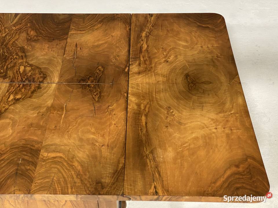 Stół z szufladami w stylu Biedermeier klapiak zachodniopomorskie Gryfice