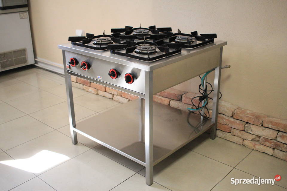 Kuchnia gazowa 4 palniki z półką 18 kW Egaz 144 śląskie Pszczyna