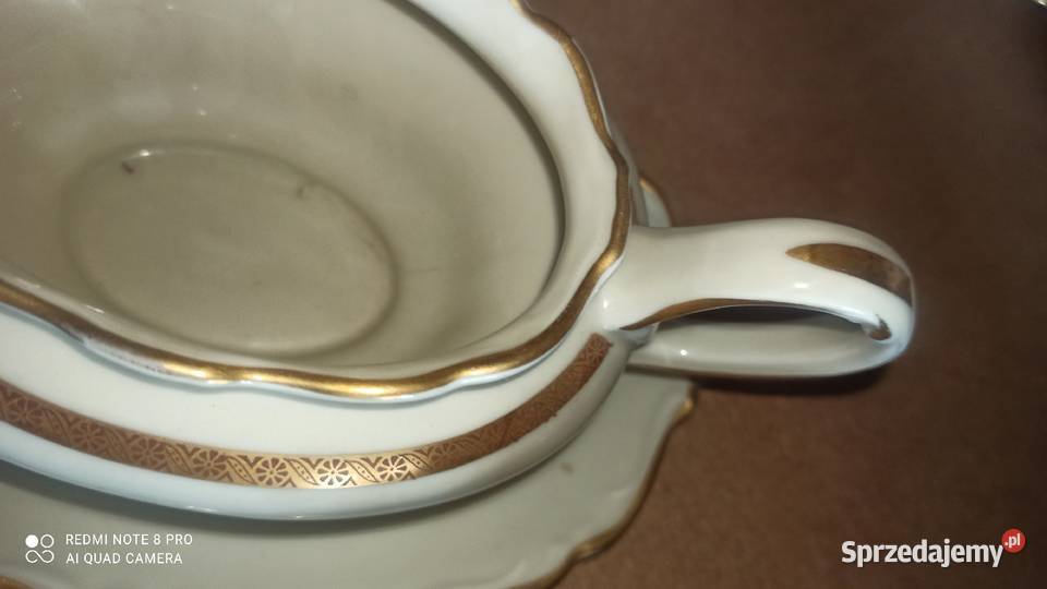 Sosjerka KP Karskrona Szwecja złocona ecru Gdańsk