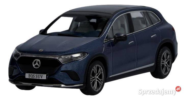 MERCEDES EQS SUV X296 blue Model samochodu 143 śląskie Ruda Śląska