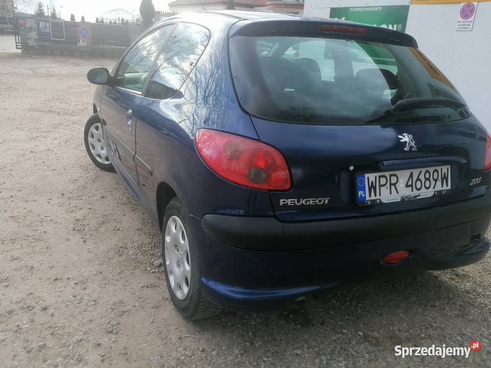 PEUGEOT 206 14 75 2006 r 182 tkm klima Sokółka