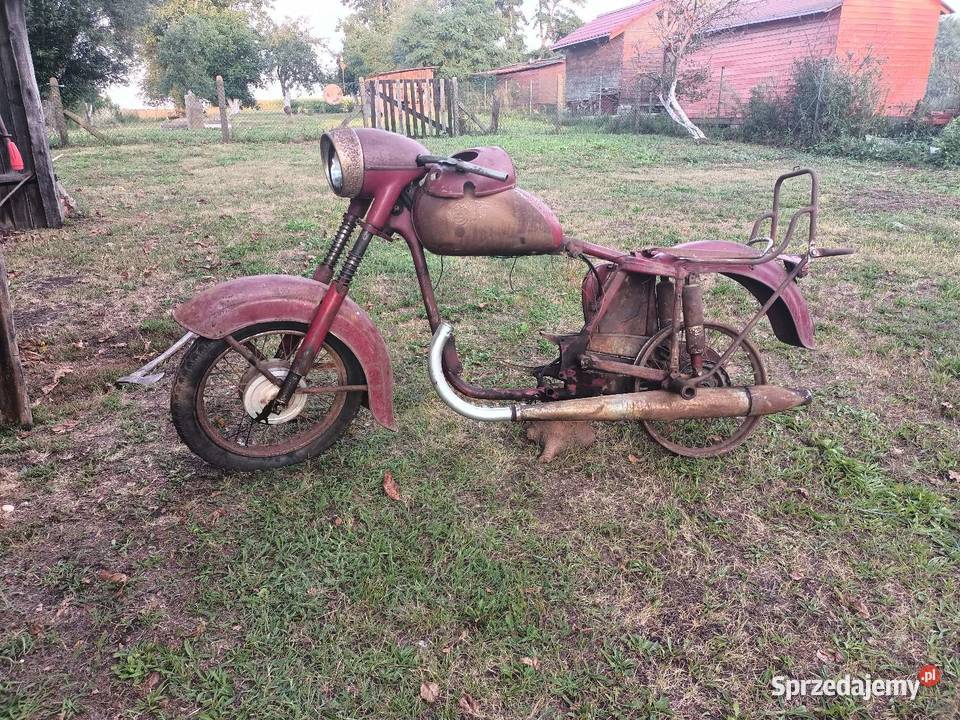 Jawa cz 175 typ 450 dolnośląskie Czeladź Wielka