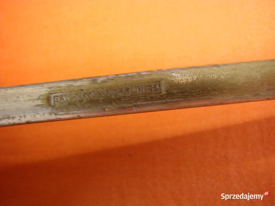 Norblin łyżka wazowa z monogramem Pruszcz Gdański sprzedam