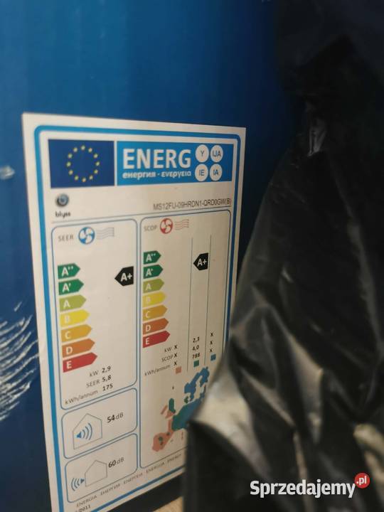 KLIMATYZACJA NOWA Blyss model MS12FU 09HRDN1 Poskwitów sprzedam