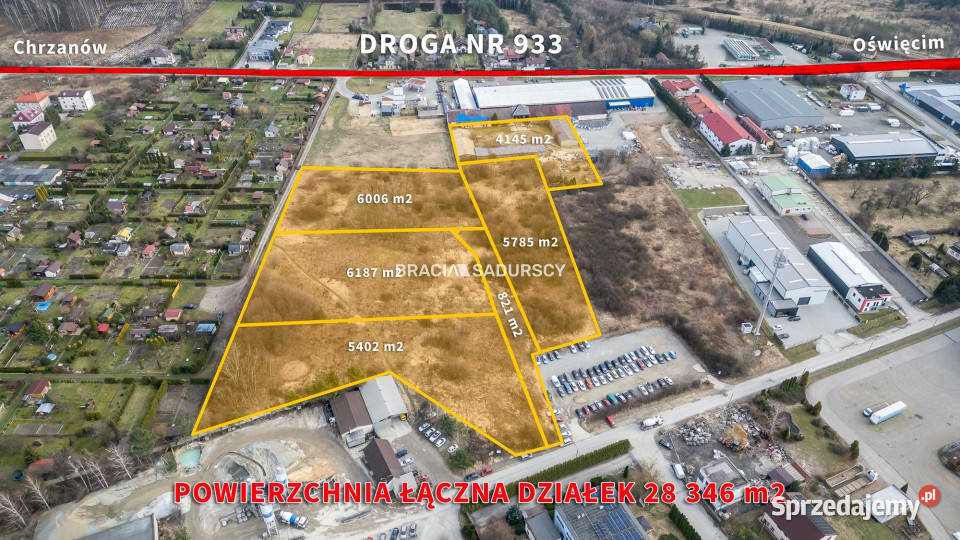 Działkę sprzedam 28346m2 Chrzanów sprzedam