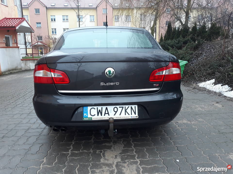 Skoda SUPERB SEDAN Elegance 19 TDI 85 KW kujawsko-pomorskie Wąbrzeźno