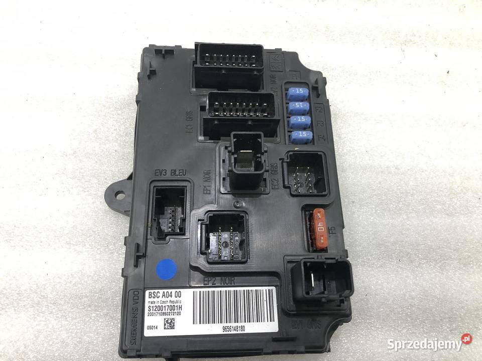 SKRZYNKA BEZPIECZNIKÓW BSC PEUGEOT 407 osobowe