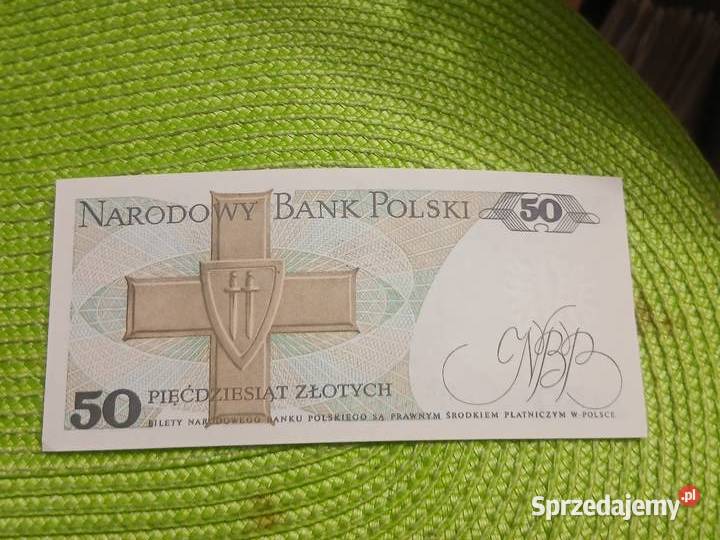 banknot polski 50 złotych z 1988r Łomża sprzedam