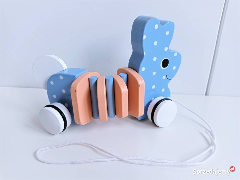 Drewniana zabawka króliczek wędrowniczek Trefl Katowice