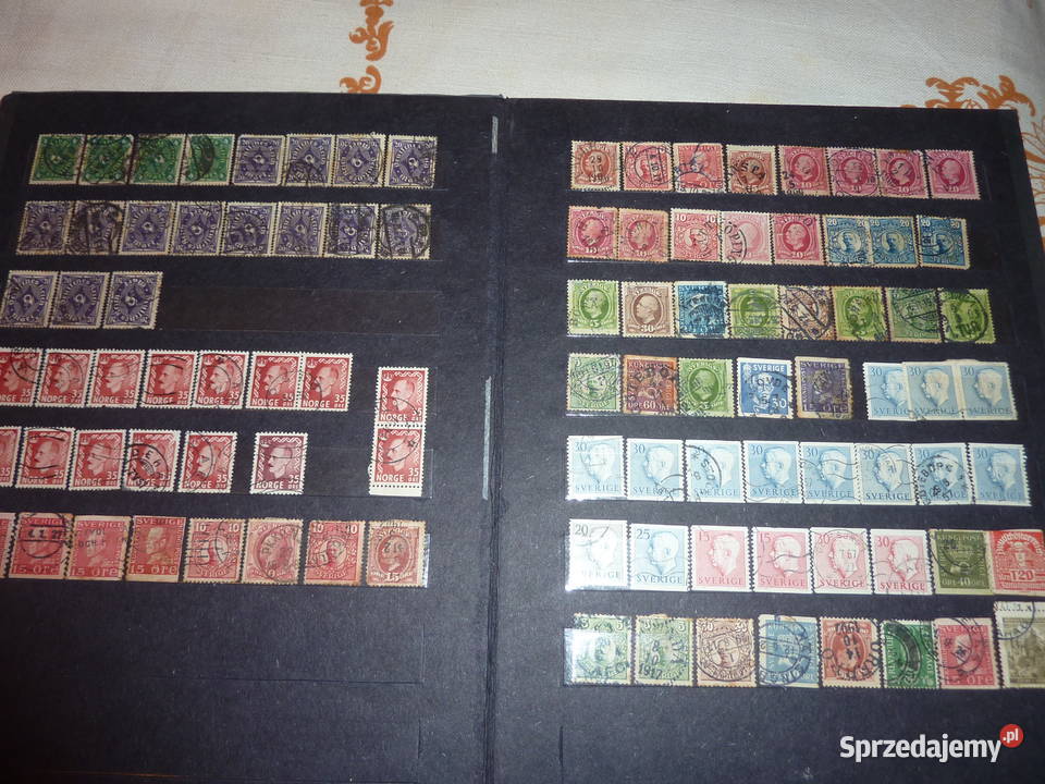 Duży album ze znaczkami