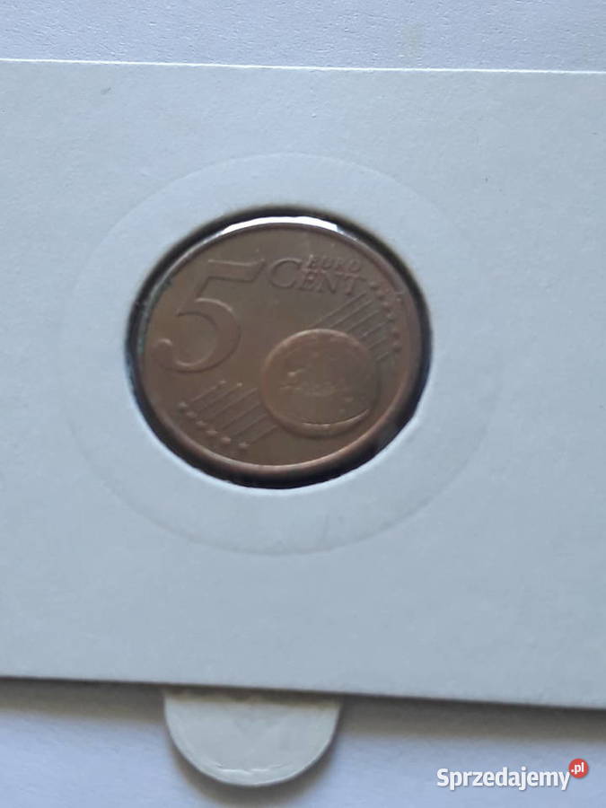 5 Eurocentów Włochy 2002 r Konin