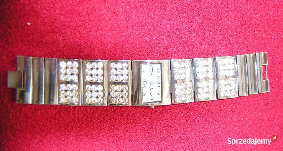zegarek z cekinami nowy na rękę