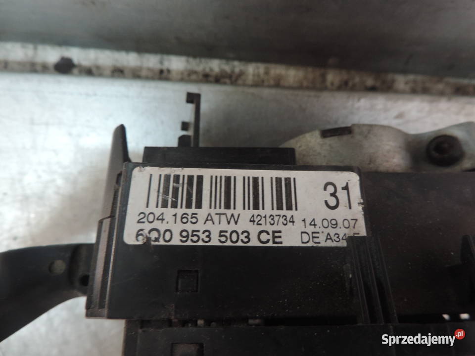 VW POLO IV 9N PRZEŁĄCZNIK ZESPOLONY 6Q0953503CE