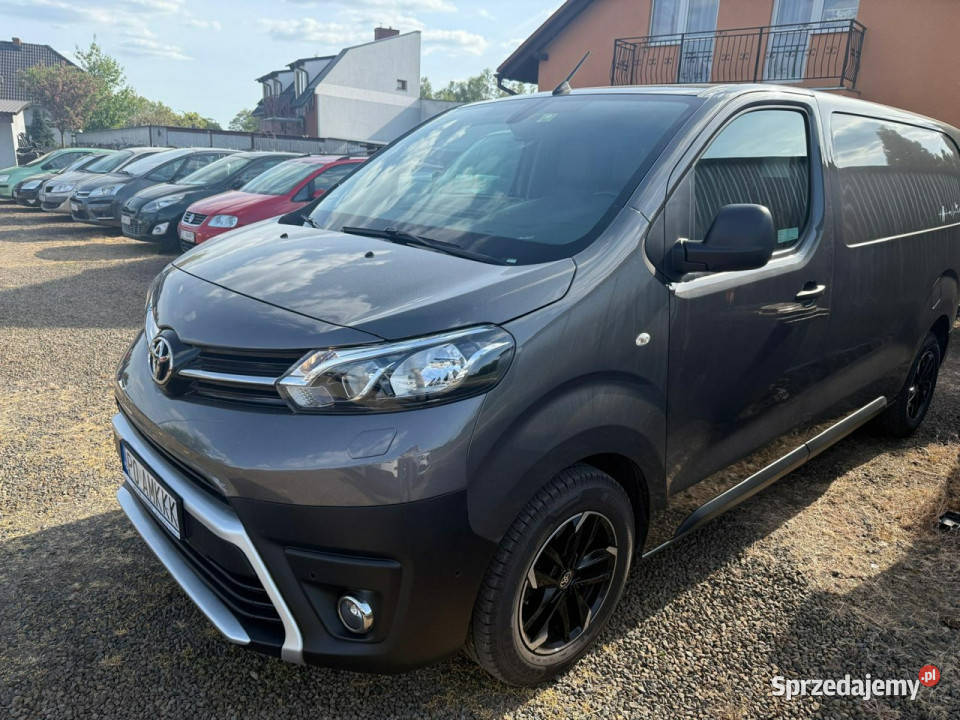 samochody kempingowe Toyota Proace navi wielkopolskie Zbąszyń