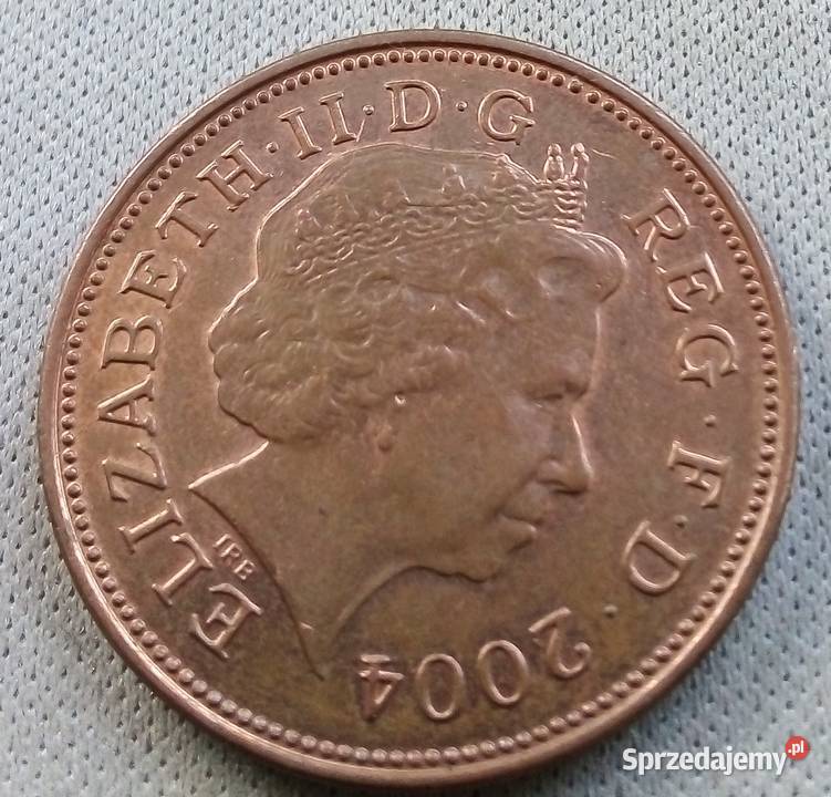 WIELKA BRYTANIAQTWO PENCE2004 r Legionowo sprzedam