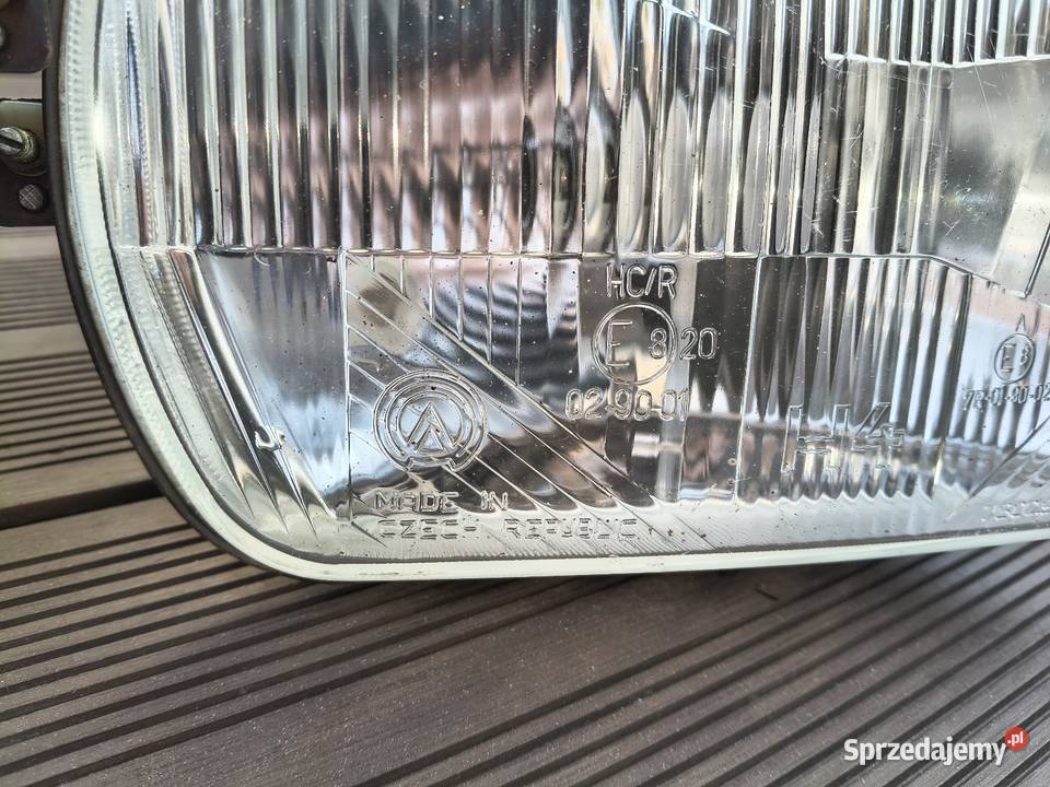 Lampa przód Skoda 105 120 owalna Lewa pomorskie Gdańsk sprzedam