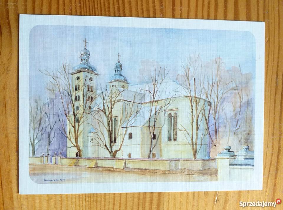 WIDOK NA KOŚCIÓŁ W CZEMIERNIKACH MAL MAREK Pocztówki i karty telefoniczne