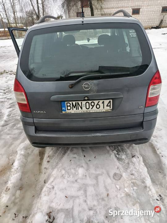 Opel Zafira 18 z gazem Mońki
