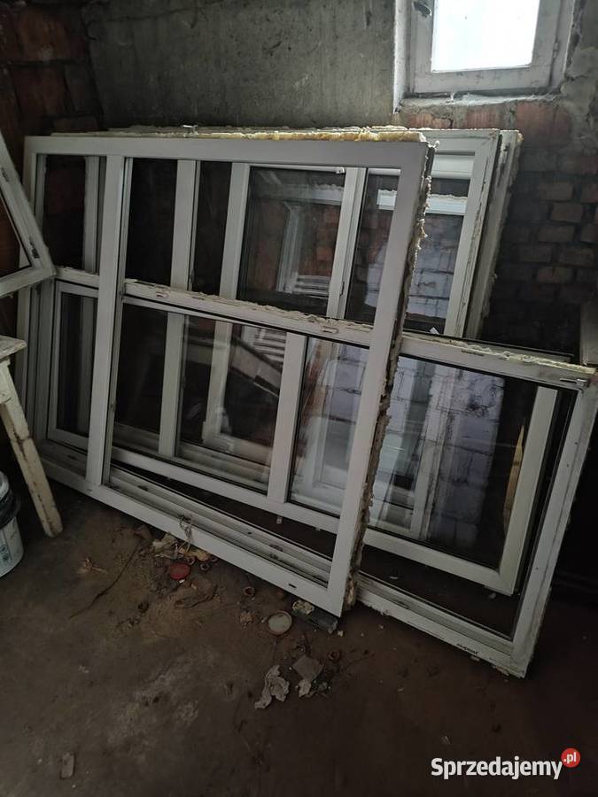 Okna pcv kolor biały śląskie Żarki