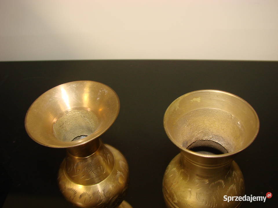 mosiężny wazonik pomorskie