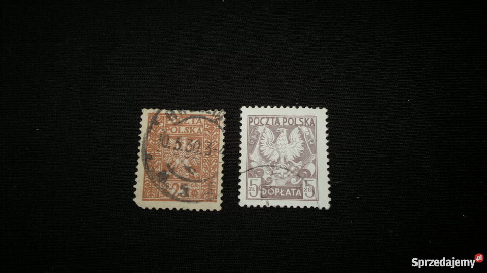 Stare Znaczki Pocztowe Orzeł bez korony Grudziądz