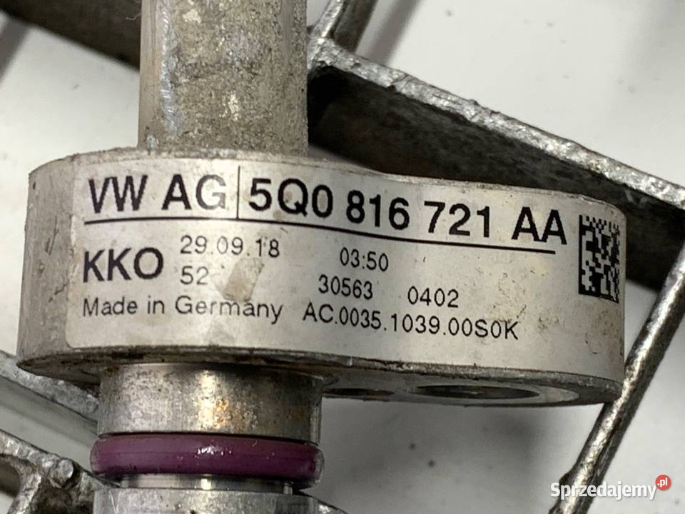 RURKA KLIMATYZACJI SEAT LEON III 5Q0816721AA 15