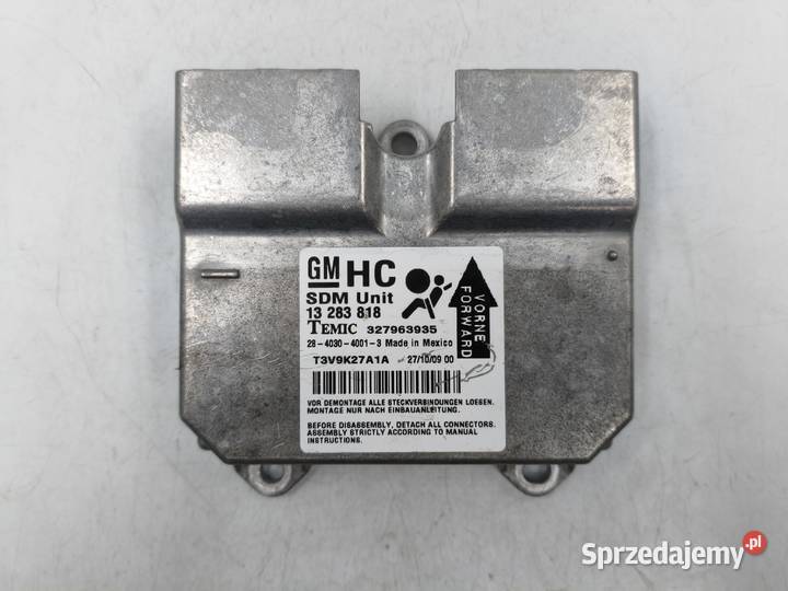 Moduł Poduszek Potwietrznych Sensor Airbag Opel Wyszków