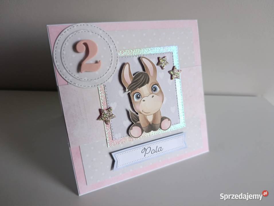 Personalizowana kartka urodzinowa ręcznie Łódź