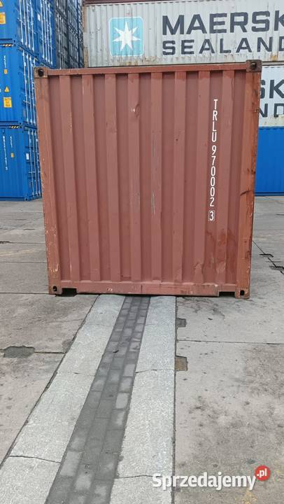 Sprzedam kontenery morskie używane 20DV 6