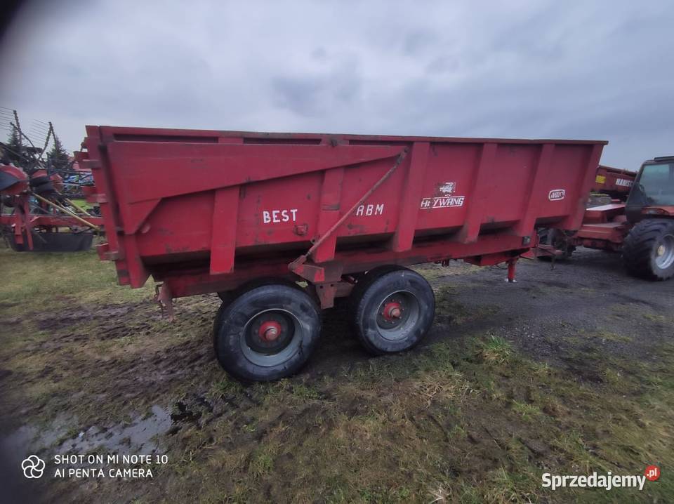 Przyczepa 14T Heywang Miro Łobżenica
