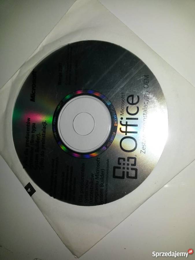 Pakiet OFFICE 2007 Poznań