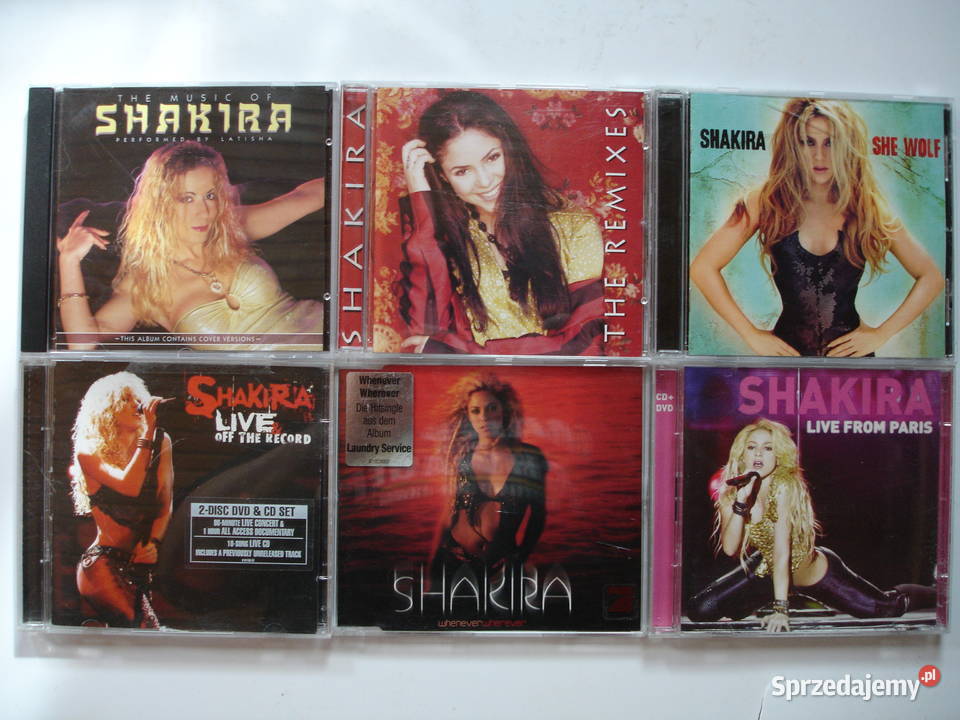 SHAKIRA płyty CD