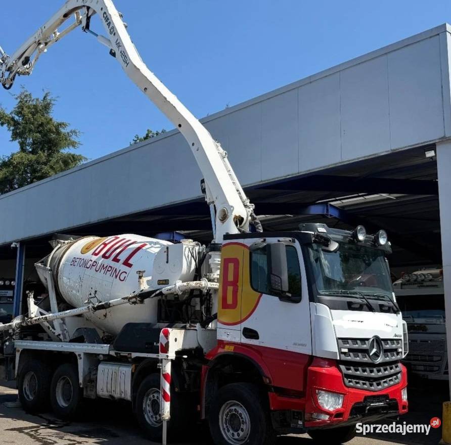 Betoniarka Pompa do betonu Cifa Mercedes Arocs do sprowadzenia Warszawa